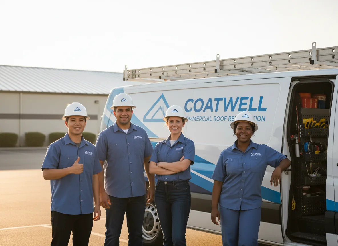 Commercial roof coating company in Waldron, KS